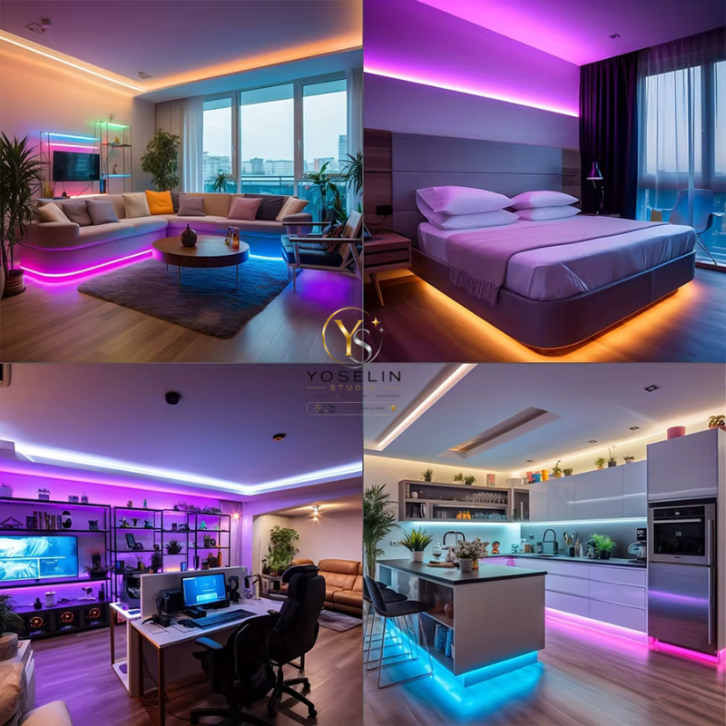 Tiras LED RGB Inteligente con Bluetooth