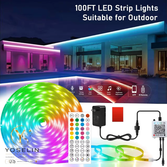 Tiras LED RGB Inteligente con Bluetooth